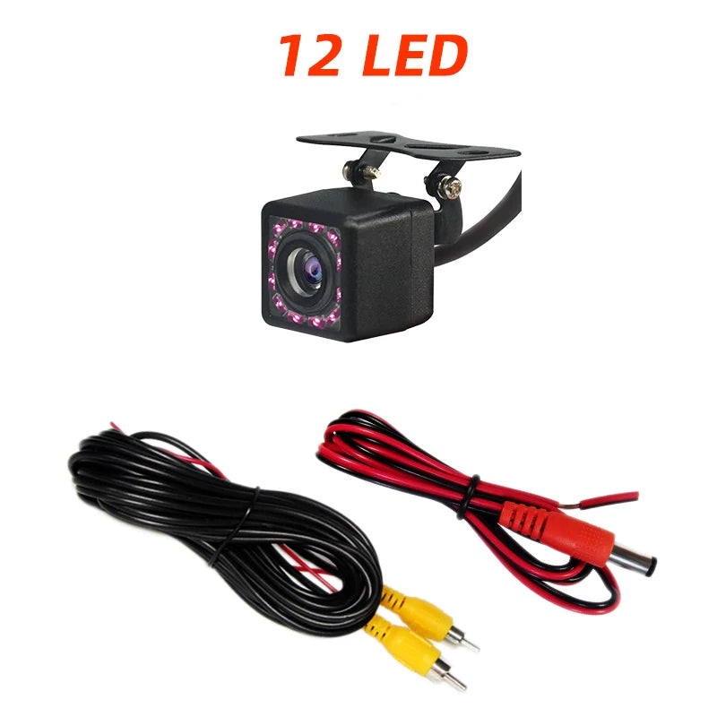High-Definition Waterproof Rear Camera with 140° Wide Angle and Night Vision for Driving Recorders - Perfect for Parking Monitoring!