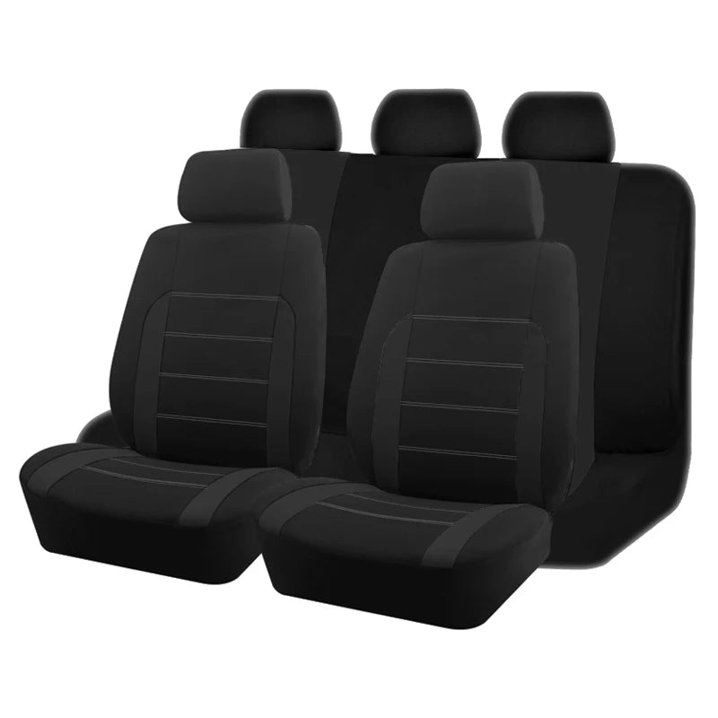 Premium Universal Fabric Car Seat Covers - Perfect Fit for Cars, SUVs, Trucks, and Vans - Enhance Your Interior with Style and Comfort!