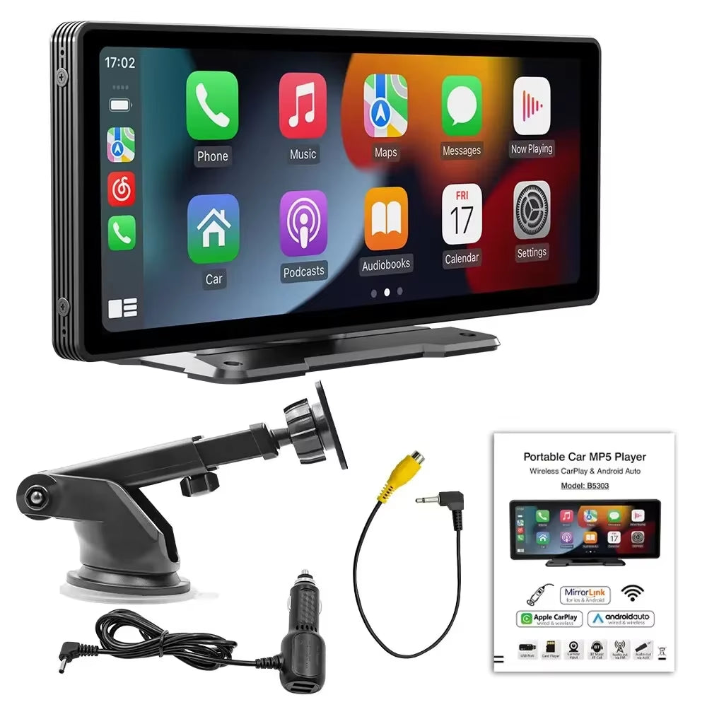 Upgrade Your Ride with Our 10.26” Car Multimedia Player - Wireless Apple CarPlay & Android Ready! 🚗🎶