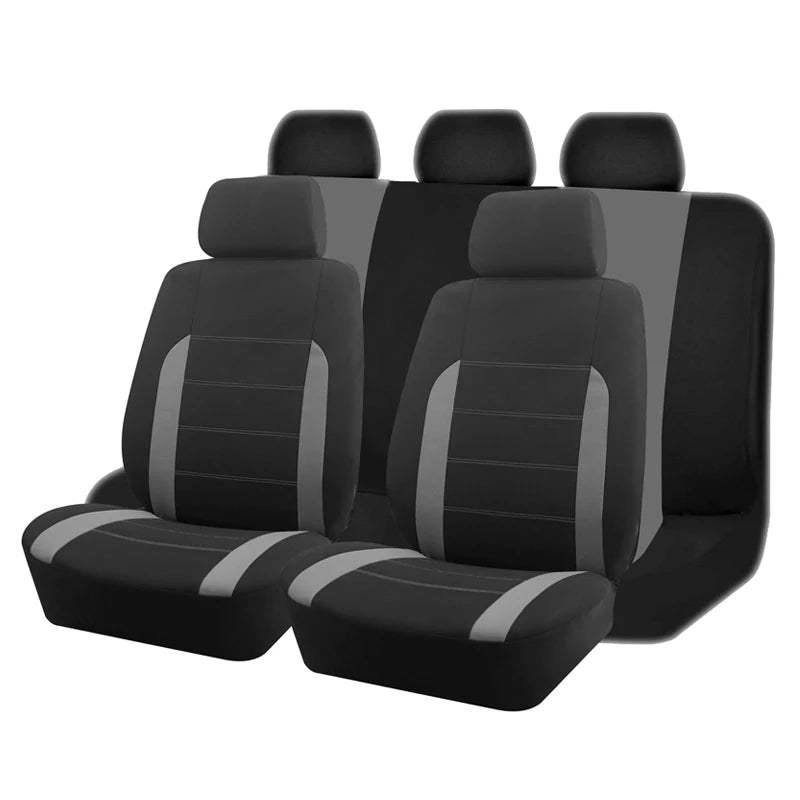 Premium Universal Fabric Car Seat Covers - Perfect Fit for Cars, SUVs, Trucks, and Vans - Enhance Your Interior with Style and Comfort!