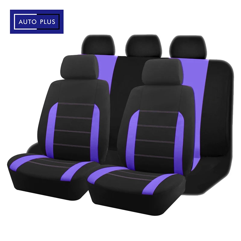 Premium Universal Fabric Car Seat Covers - Perfect Fit for Cars, SUVs, Trucks, and Vans - Enhance Your Interior with Style and Comfort!
