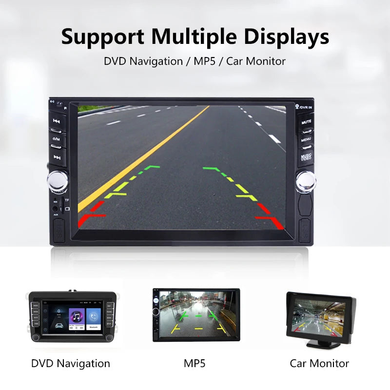 High-Definition Waterproof Rear Camera with 140° Wide Angle and Night Vision for Driving Recorders - Perfect for Parking Monitoring!