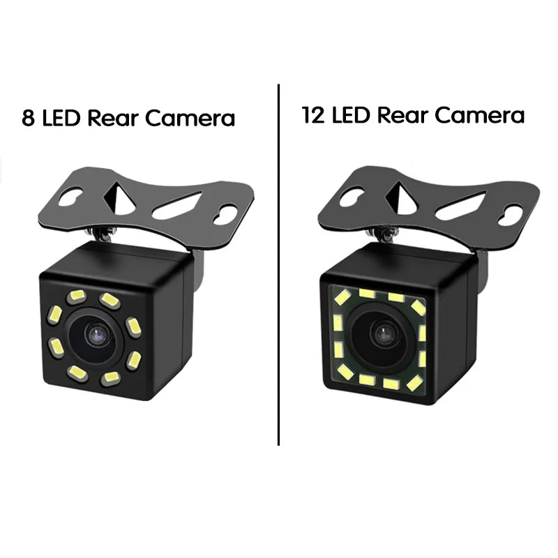 High-Definition Waterproof Rear Camera with 140° Wide Angle and Night Vision for Driving Recorders - Perfect for Parking Monitoring!