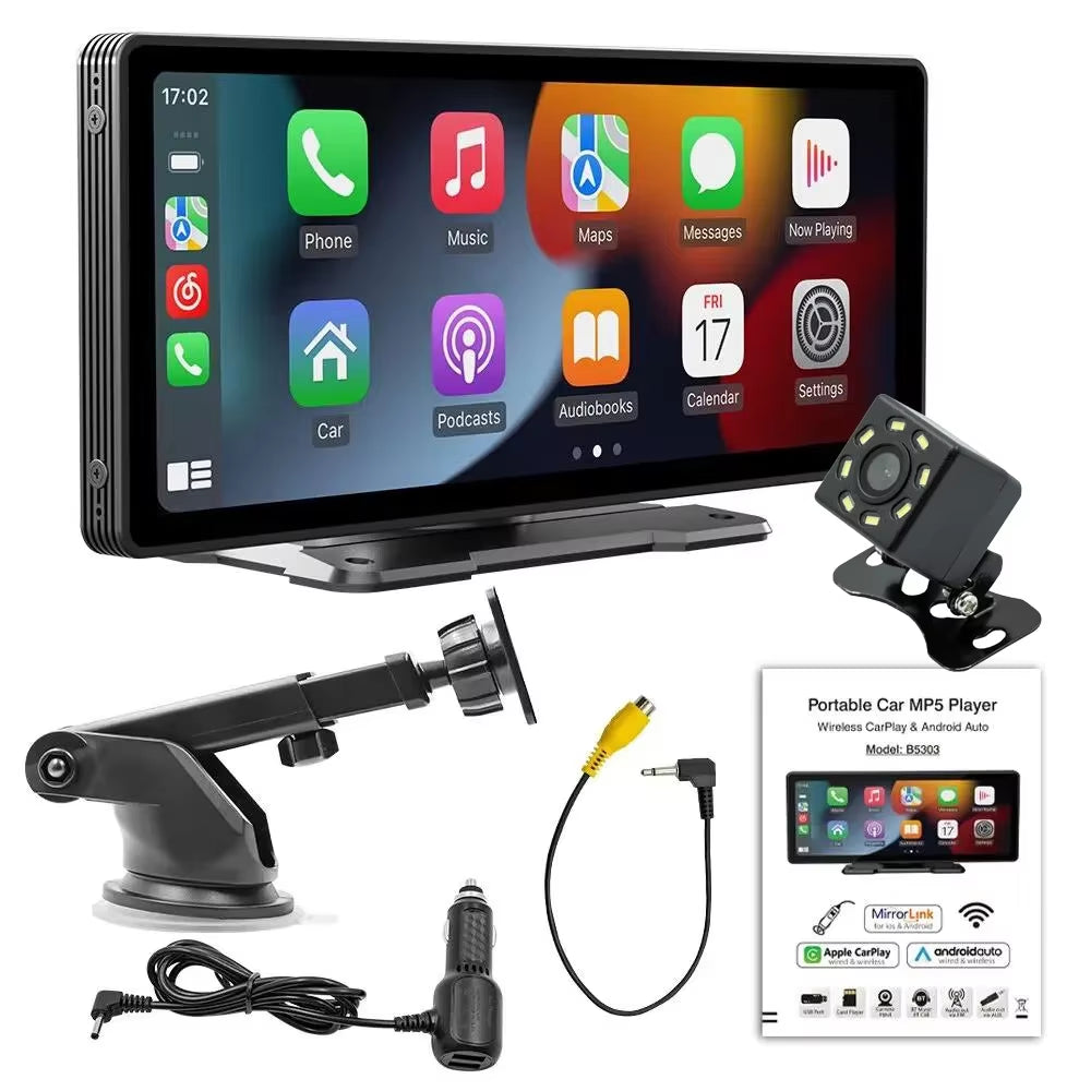 Upgrade Your Ride with Our 10.26” Car Multimedia Player - Wireless Apple CarPlay & Android Ready! 🚗🎶