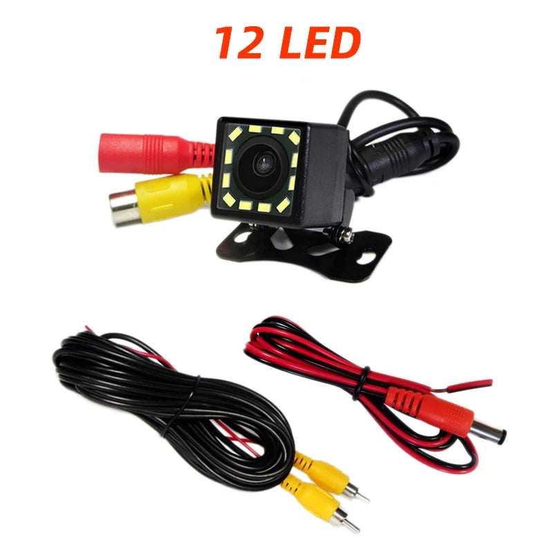 High-Definition Waterproof Rear Camera with 140° Wide Angle and Night Vision for Driving Recorders - Perfect for Parking Monitoring!