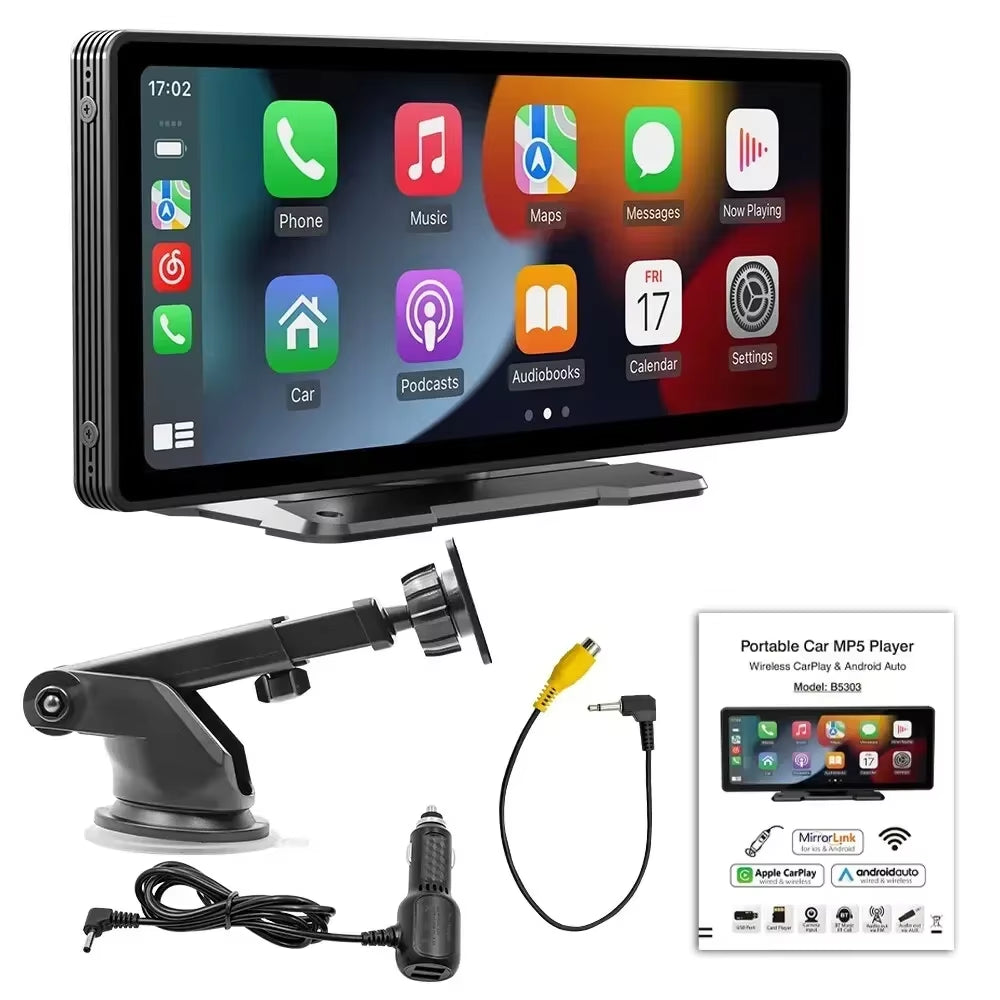 Upgrade Your Ride with Our 10.26” Car Multimedia Player - Wireless Apple CarPlay & Android Ready! 🚗🎶