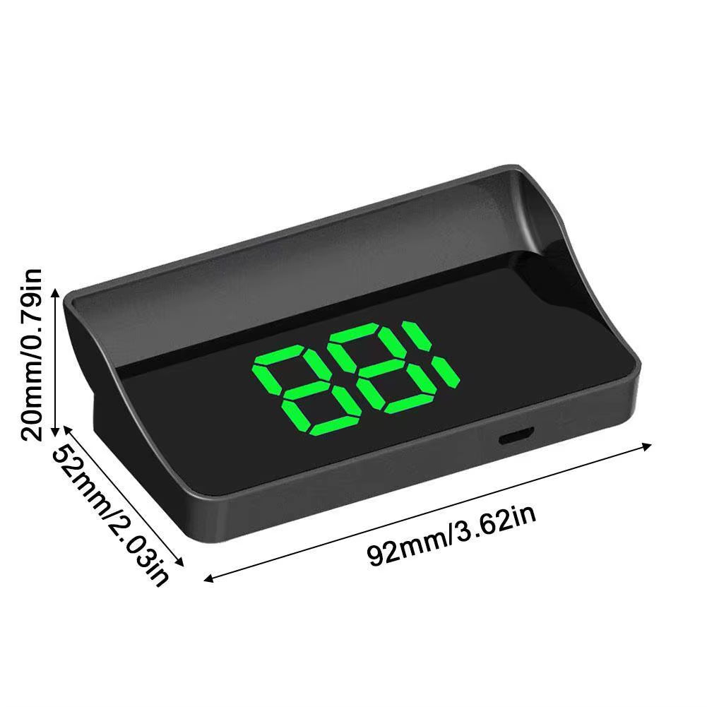 Transform your driving experience with our sleek Car HUD Projector! 🚗✨ Get real-time GPS and speed updates directly on your windshield! #CarAccessories #InnovativeDriving
