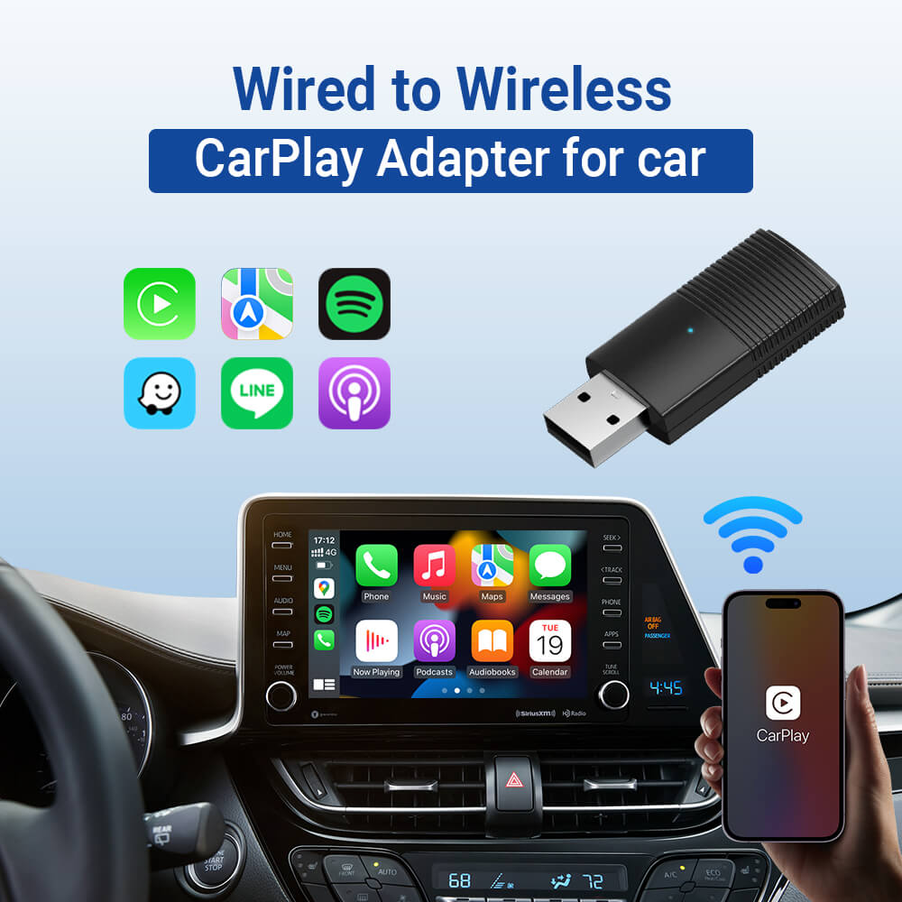 Mini Wireless CarPlay / Android Auto Adapter // Ασύρματο CarPlay
