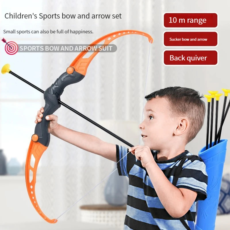 Bow and Arrow Toy Set for Children (52cm)