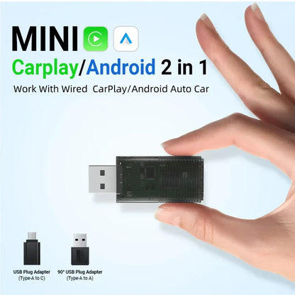 Mini Wireless CarPlay / Android Auto Adapter // Ασύρματο CarPlay