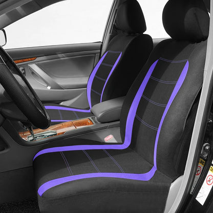 Premium Universal Fabric Car Seat Covers - Perfect Fit for Cars, SUVs, Trucks, and Vans - Enhance Your Interior with Style and Comfort!